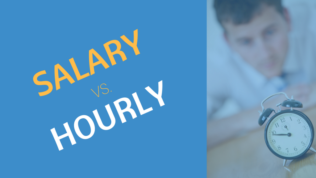 Salary vs hourly OfficerHR