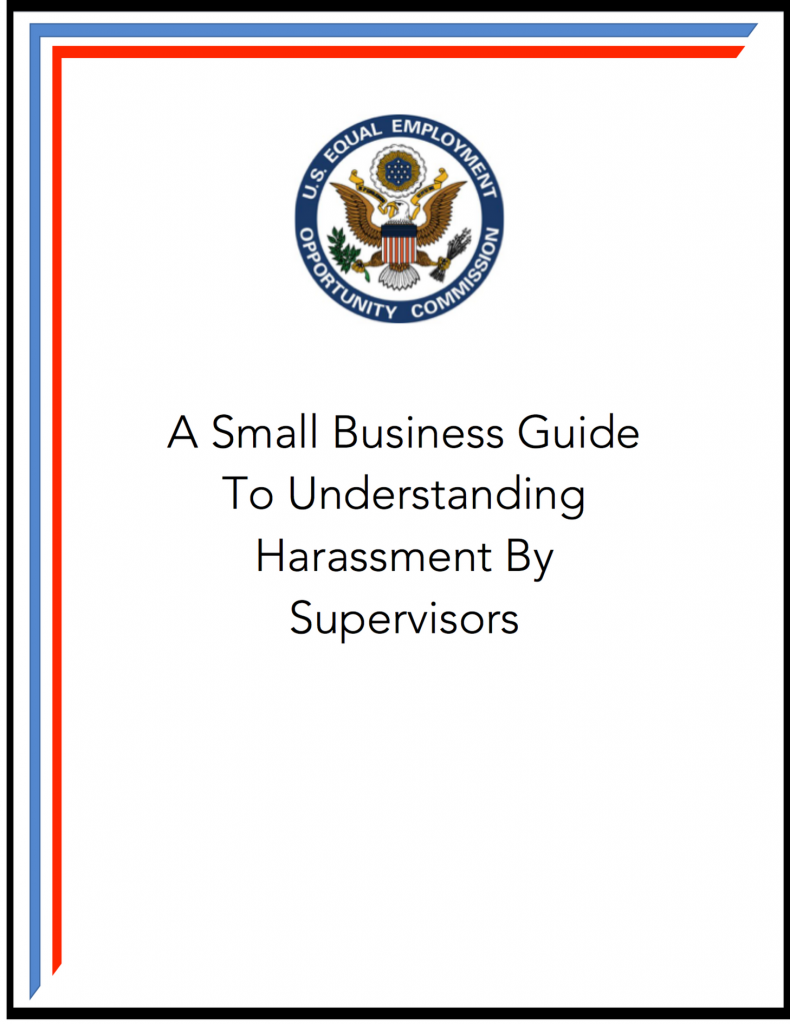 sexual harassment small biz guide