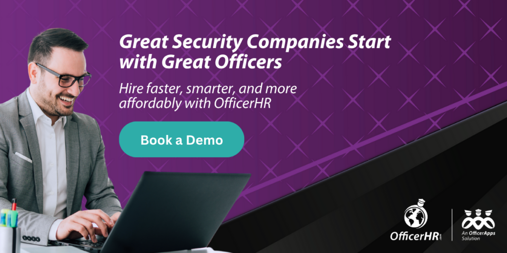 OfficerHR hiring and employee management software for security guard companies